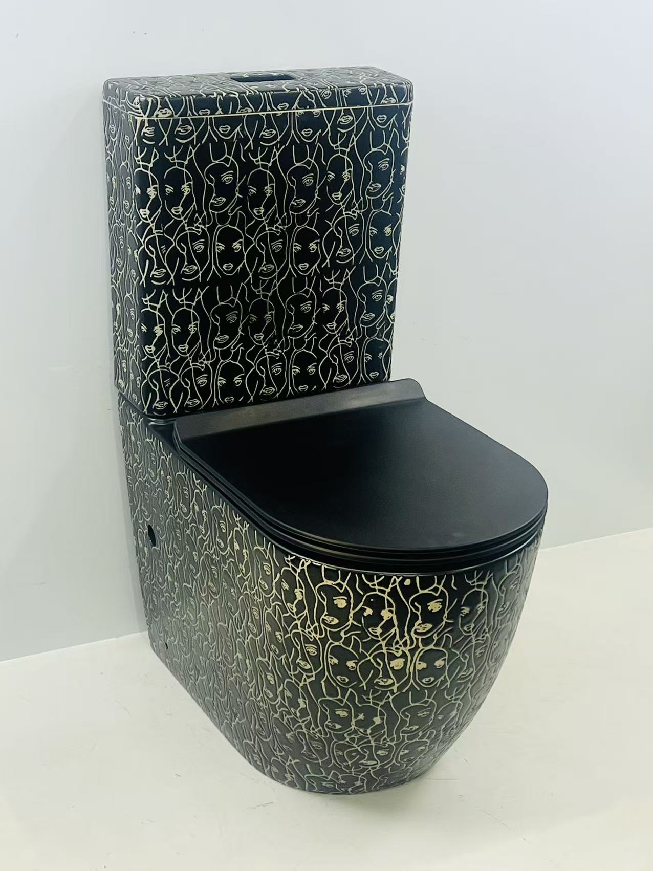 Luxe moderne keramische toilet - P & C Home Textiles Usa recensie en prijs