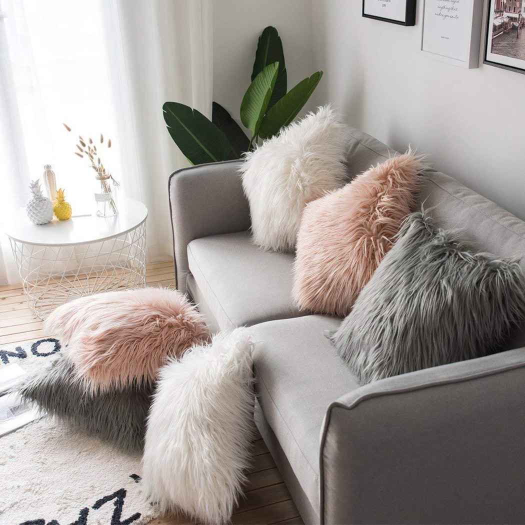 Zachte Lange Bont Pluizige Sof - Luxury Home Textiles Usa recensie en prijs