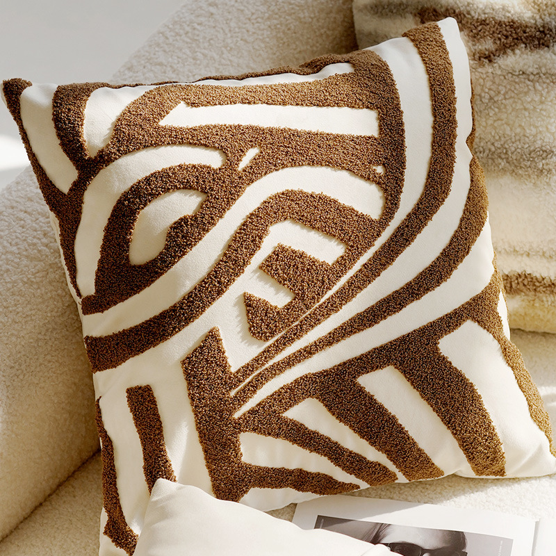 45x45CM Bruin Vintage Nordic S - Luxury Home Textiles Usa recensie en prijs