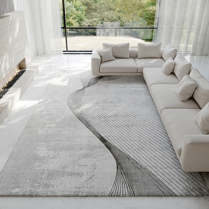 Abstract lichtgrijs tapijt Mod - Luxury Home Textiles Usa recensie en prijs