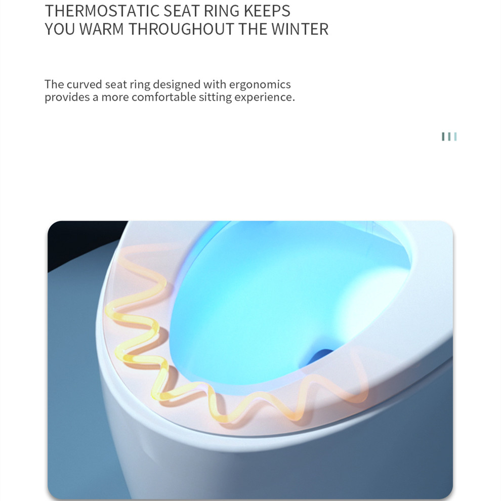 Slim toilet - verwarmde zittin - P & C Home Textiles Usa recensie en prijs