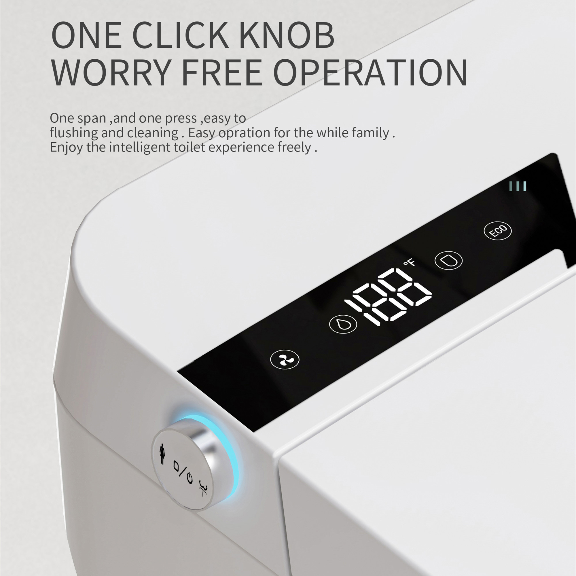 Slim toilet - verwarmde zittin - P & C Home Textiles Usa recensie en prijs